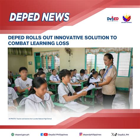 DepEd partners with global movement to boost female learners.